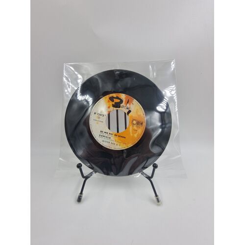 Vinyle 45 Tours Mister Sax & C° : Bei Mir Bist Du Schön / Daniela / Spanish Harlem / Pony Time Sans Fourreau