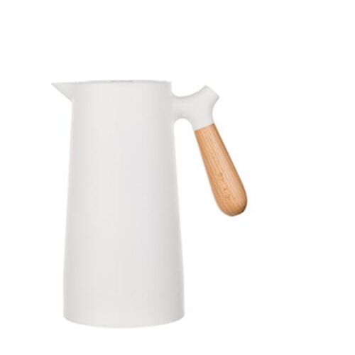 Théière En Verre De Grande Capacité Avec Couvercle, Pot De Conservation De La Chaleur De 1000 Ml, Bouteille À Double Paroi Pour Théière À Fleur D'eau, Cafetière | Théières (B)