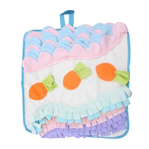 Tapis À Priser Pour Chiens Tapis D'alimentation Interactif Chiot Friandise Puzzle Jouet Pet Nosework Formation Tapis De Jeu Pour Le Soulagement Du Stress | Jouets