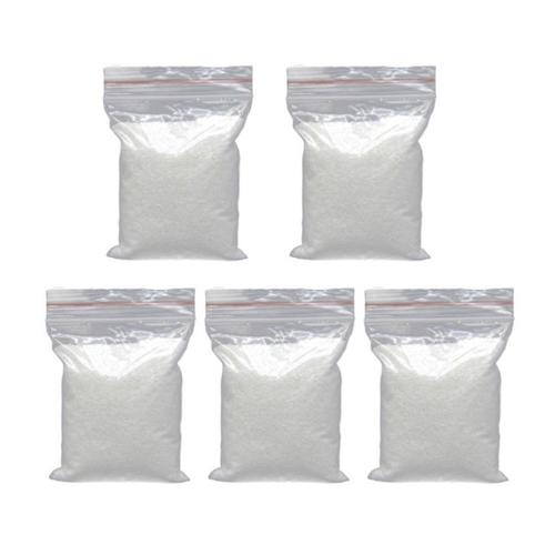 5packs 80g Sable Blanc Multifonction Aquarium Sable Décoration Pour Fish Tank Maison Jardin Vase | Substrat D'aquarium