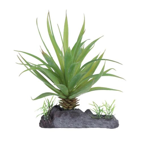 Pc Plantes Aquatiques Simulées Pour Animaux De Compagnie Reptile Tortue Aquarium Succulentes Maison Ornement Reptile Terrarium Décoration (Vert) | Habitat Decor
