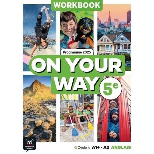 On Your Way! 5eme - Anglais (2026) - Workbook