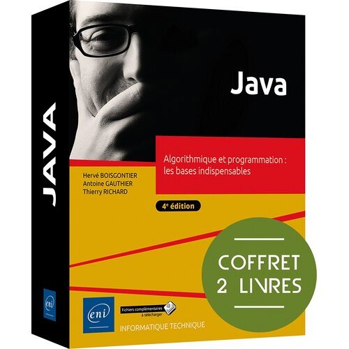 Java - Coffret En 2 Volumes, Algorithmique Et Programmation : Les Bases Indispensables