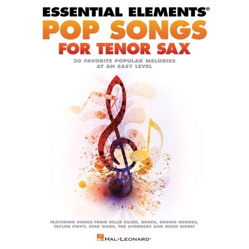 Essential Elements Pop Songs For Tenor Saxophone