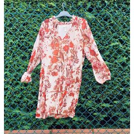 Très Joli Robe Motif Floral Taille 36 Marque H&ampm