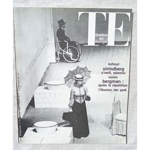 (Revue), Théâtre En Europe N°5, Janvier 1985 : Strindberg (Eugène O'Neill / Arthur Adamov / Lars Noren...) / Ingmar Bergman : Scénario Intégral De "Après La Répétition" / Pavel Kohout...