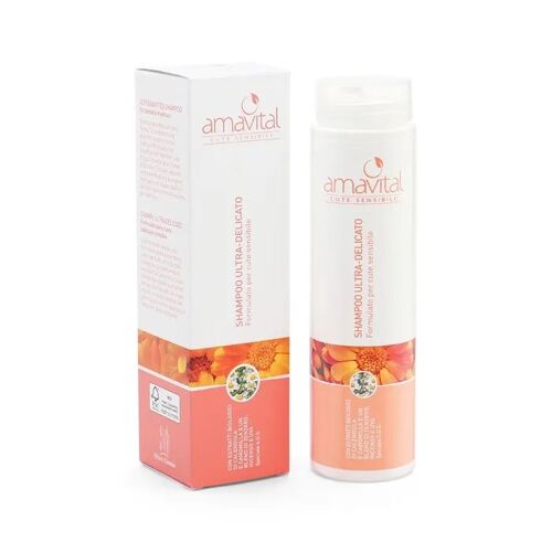 Amavital Shampoo Ultra Delicato - Speciale Sos 200ml - Cute Sensibile 