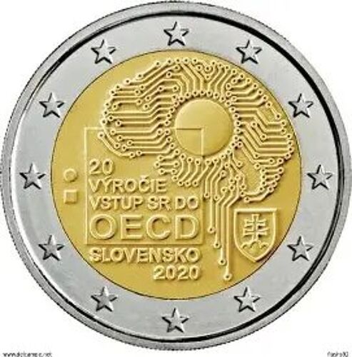 2 Euros Commémoratif 2020 Slovensko