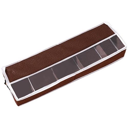 Boîte de rangement pour chaussures anti-poussière 5 grilles de rangement pour chaussures | Sacs de rangement pliables