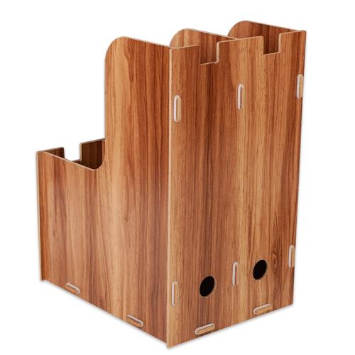 Grilles A4 Détachables En Bois Bureau Bureau Fichier Livre Porte-Revues Porte-Étagère Table Document Boîte De Classement Organisateur Serre-Livres | Serre-Livres