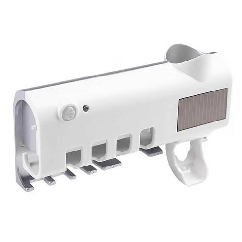 Nouvelle mode automatique distributeur de dentifrice porte-brosse à dents produits de salle de bain support mural ensemble de bain dentifrice presse-agrumes