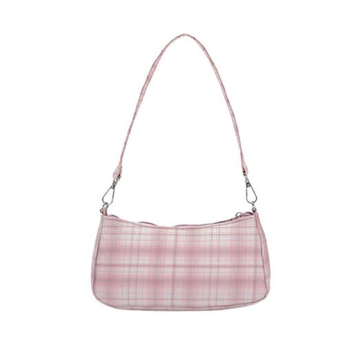 Plaid imprimé sous les bras sac mode sacs à main en tissu femmes sac à bandoulière dames embrayage quotidien décontracté fourre-tout pochette