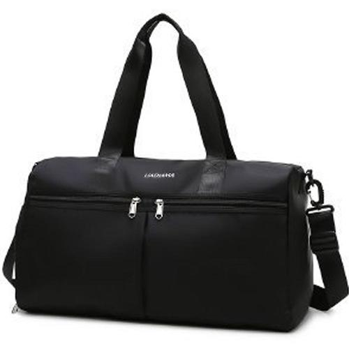 Sac de sport de sport séparation sèche et humide sac de rangement pour sac de yoga (noir)