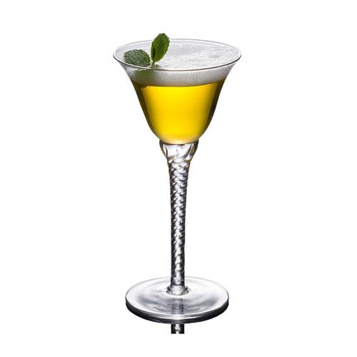 Verre À Martini En Cristal Sans Plomb Japonais Cocktail Champagne Goblet Bartender Professional Wine Cup 100 Ml Cup Glass|Verre À Cocktail
