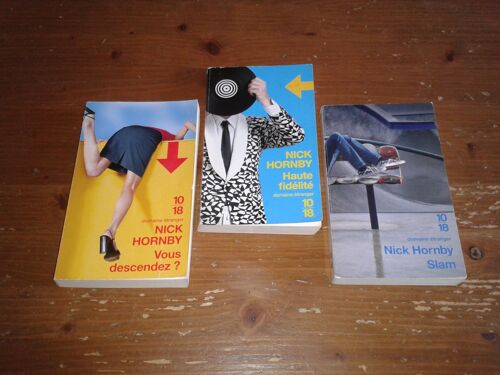 Lot De Livres De Nick Hornby