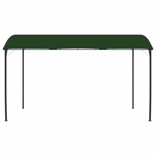 Vidaxl Pavillon 4 X 3 X 2,55 M Vert Tissu Et Aluminium 180