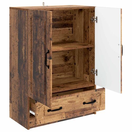 vidaXL Buffet Bois ancien 66 x 34,5 x 92 cm Bois d'ingénierie
