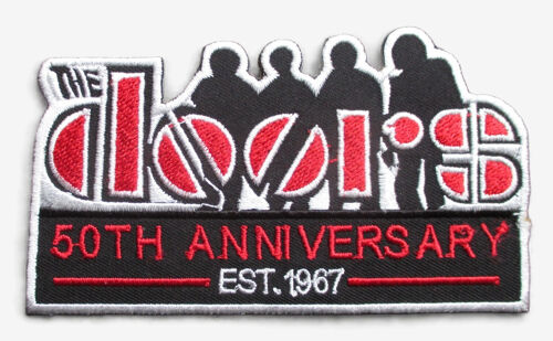 Patch Brodé The Doors - 50th Anniversary 10x5.5cm
