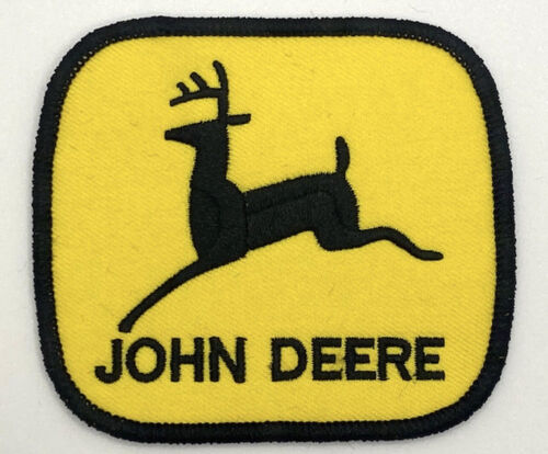 Patch Brodé John Deere - Jaune & Noir