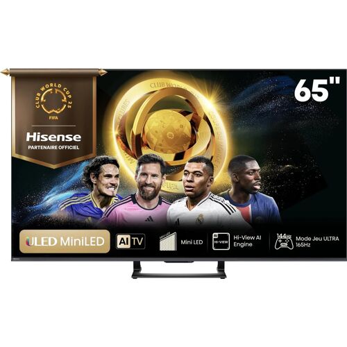 TV Mini LED QLED Hisense 4K UHD 65U7Q - 65" (165 cm) - 144 Hz - VRR - 2025