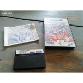 Jeu champions of europe uefa 92 sega master system complet