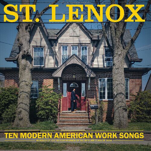 St. Lenox - Ten Modern American Work Songs [Vinyl Lp] Clear Vinyl