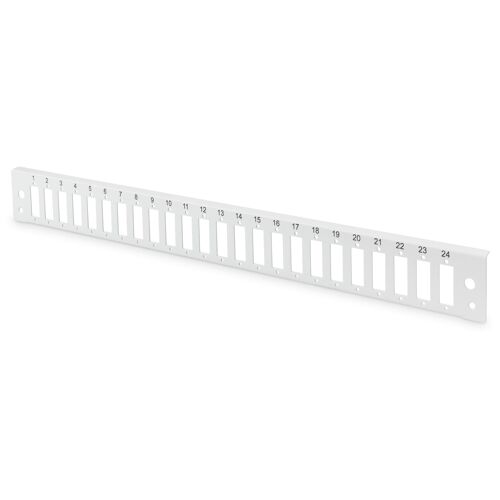 Digitus Panneau avant de boîtier d'épissures de fibre optique, verrouillage rapide, 24x SC DX, 1U