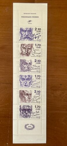 Carnet 1985 Personnages Célèbres 2360a