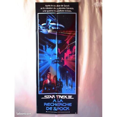Affiche Cinéma Pantalon Star Trek 3, 60x160 Cm