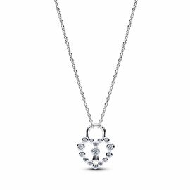 Collier Femme Pandora Cadenas C?Ur Scintillant 394416c01 En Argent 925
