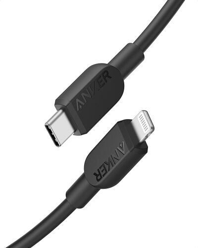 Anker cable iPhone USB C, câble 310 USB-C vers Lightning, certifié MFi, câble de charge rapide iPhone 14 Plus 14 14 Pro Max 13 13 Pro 12 11 X XS XR