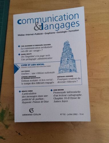 Communication Et Langages Numéro 132