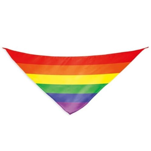 Pride - Écharpe En Coton Drapeau Arc-En-Ciel
