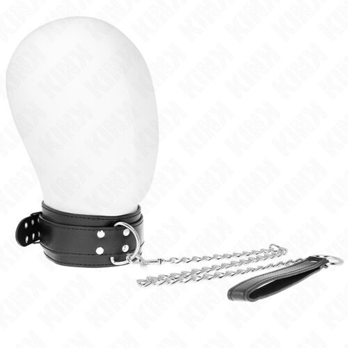 Kink - Collier Avec Bracelet 65 Cm Boucles Argent Ajustables 33-46 Cm X 5,5 Cm