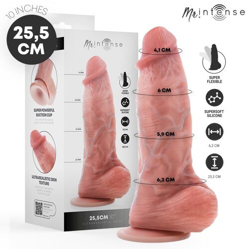 Mr Intense - Spencer Gros Pénis Ultrarealiste Avec Testicules 25,5 Cm