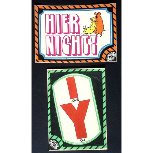 Stickers Vintages Année 60