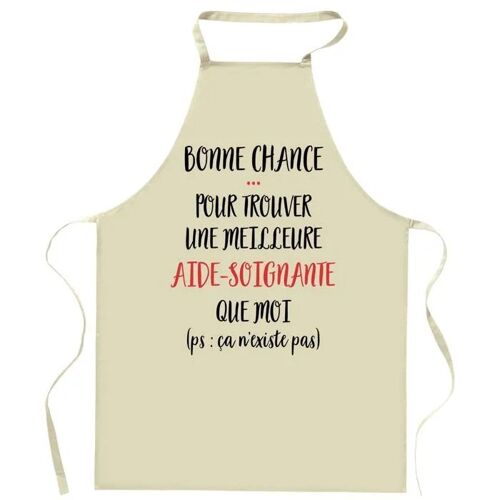 Planetee Tablier De Cuisine Aide-Soignante Ça N'existe Pas | Cadeau Original Humour Pour Cuisinière Vêtement Blouse De Protection