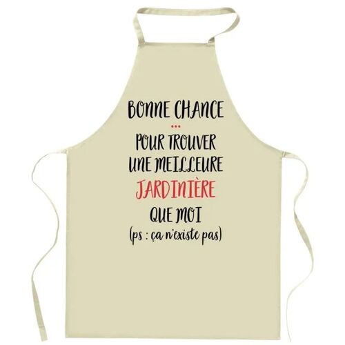 Planetee Tablier De Cuisine Jardinière Ça N'existe Pas | Cadeau Original Humour Pour Cuisinière Vêtement Blouse De Protection