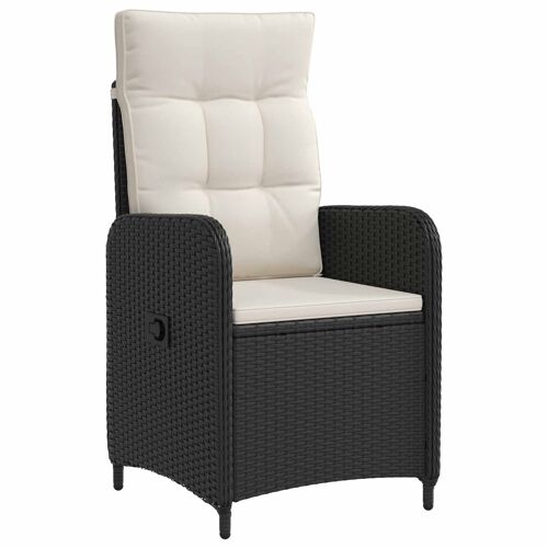 vidaXL Ensemble de Tables Basses 3 pcs Noir et blanc crème
