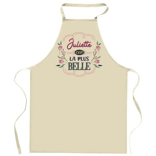 Planetee Tablier De Cuisine Juliette La Plus Belle | Tablier Jardinage Et Tâches Ménagères Cadeau Fête Des Mères Anniversaire Soeur