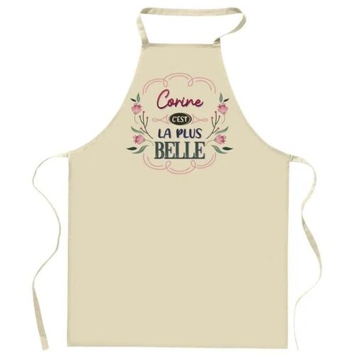 Planetee Tablier De Cuisine Corine La Plus Belle | Tablier Jardinage Et Tâches Ménagères Cadeau Fête Des Mères Anniversaire Soeur