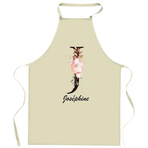 Planetee Tablier De Cuisine Joséphine Lettre | Cadeau Femme Pour Cuisinière Vêtement Blouse De Protection Barbecue Jardinage Tablier