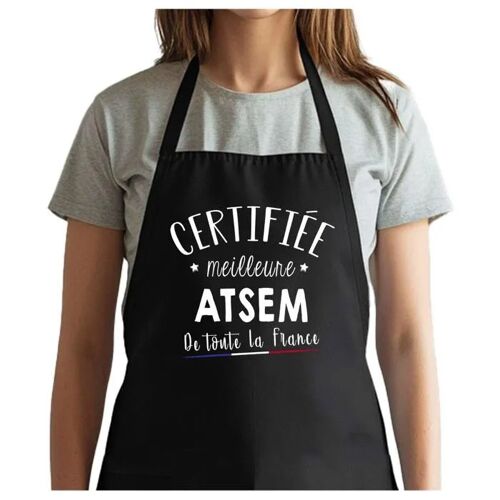 Planetee Tablier Noir Amour Certifiée Meilleure De France| Vêtement Blouse De Protection Pour Cuisine Barbecue, Jardinage, Tâches