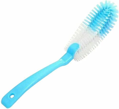 Brosse À Bouteille À Long Manche Pour Nettoyer La Verrerie - 1 Brosse De Nettoyage Bleue, Tasse Et Mug