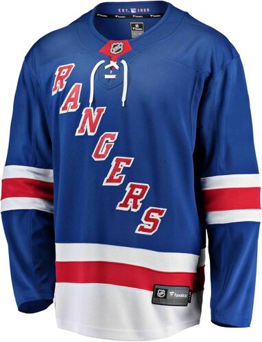 Maillot De Hockey Fanatics - Nhl New York Rangers - Home Breakaway Domicile Pour Homme - Taille 3xl
