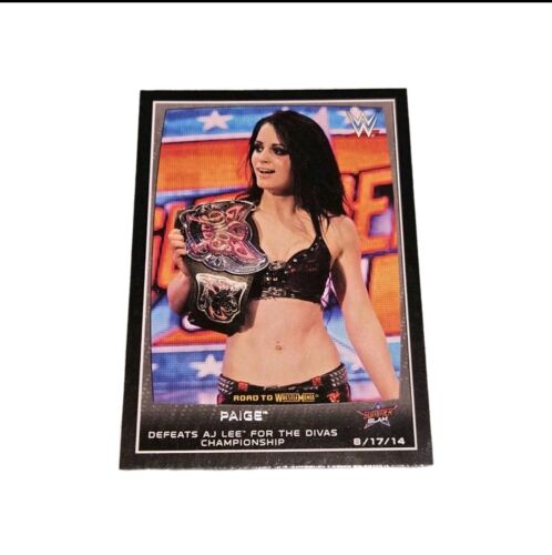2015 Topps Wwe Road To Wrestlemania Paige #41