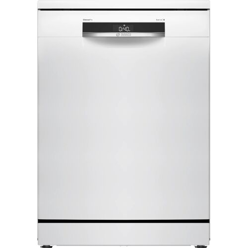 Lave-vaisselle Bosch SMS6ZCW12F - Série 6 - Pose libre - 14 couverts - 84,5 x 60 x 60 cm - Wi-Fi - Blanc