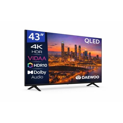 Daewoo 43VB56QV TV 43" 4K Ultra HD Smart TV Wifi Noir