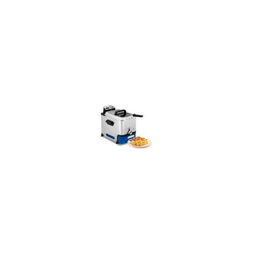 Tefal Friteuse semi-professionnelle Oleoclean, 3,5 L, 2300 W, Jusqu'à 6 personnes, Filtration auto de l'huile, Inox, FR804015