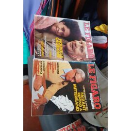 Le Figaro Magazine Lot Dz 2 Magazines De 1985